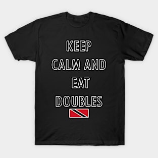 Eat Doubles T-shirt Trini Food - Trinidad Tshirts T-Shirt